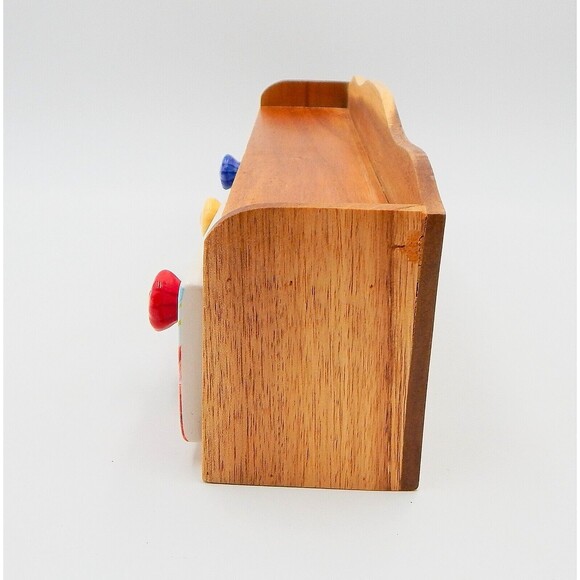 The Pioneer Woman Spice Rack Wood Shelf Ceramic 3-Drawers Bin Floral Melody - Picture 10 of 11